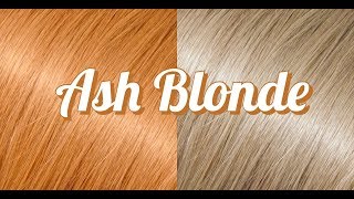 ASH BLONDE HAIR TUTORIAL [upl. by Medorra]