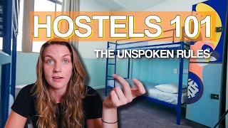 WATCH THIS before you stay in a HOSTEL for the first time  Tips for beginners [upl. by Simmie]