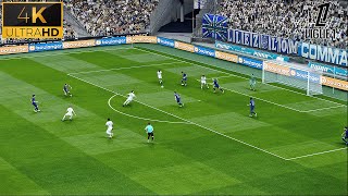 Marseille vs PSG  Ligue 1  PES 2025 Gameplay Realistic Ultra Graphic  4K 60FPS [upl. by Tova689]