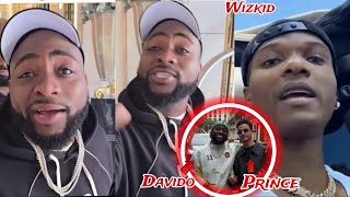 Wizkid FC ANGRY as Davido Declare himself KING IN PARIS as He Linkup with Prince of Saudi Arabia [upl. by Deehsar526]