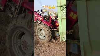 Massey 385 power with Lord troli  tractor video  tractor stunts video tractorvideo khuramakramr [upl. by Otrevire]