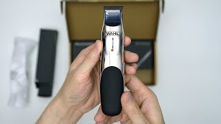 WAHL 5622 Groomsman Rechargeable Beard Mustache Hair amp Nose Hair Trimmer Unboxing [upl. by Tannenwald]