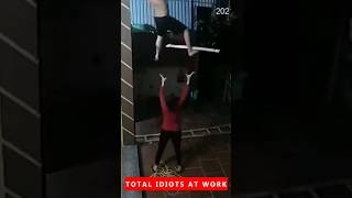 🤣🤣 TOTAL IDIOTS AT WORK shorts [upl. by Oiuqise274]