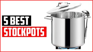 Top 5 Best Stockpots In 2024 [upl. by Lindell]