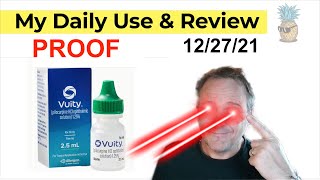 Vuity Eye Drops  PROOF  My Use amp Review [upl. by Nomolas]