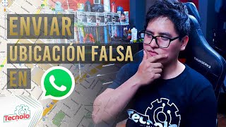 Como enviar una ubicación falsa en tiempo real GPS en WhatsApp  Fácil y Rápido [upl. by Delbert861]