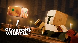 How to Make the Gemstone Gauntlet on Hypixel Skyblock  Tutorial  Guide [upl. by Abihsat]