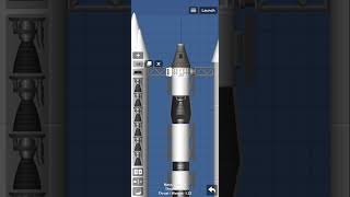 Making and launching a mini space station in sfs mobile [upl. by Assirt]