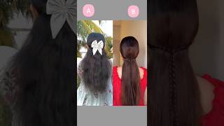 🎀 viral Ponytail hairstyle 💛 trending viralvideo short hairstyle [upl. by Ado]