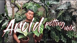 Aroid and epiphyte Potting mix [upl. by Dnalhsa]