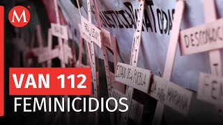 Aumenta cifra de feminicidios van 112 en los primeros 2 meses del año [upl. by Airitac]