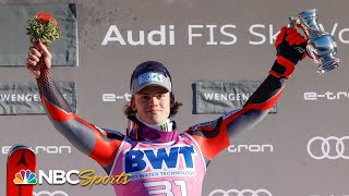 From 29th to FIRST Braathen earns first World Cup slalom win with brilliant second run  NBC Sports [upl. by Girovard]