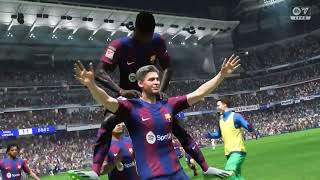 Real Madrid 🆚 FC Barcelona  EA SPORTS FC 24 Gameplay [upl. by Larrad]