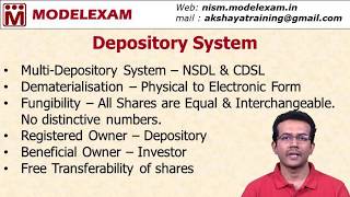 Depository System Concepts  NSDL amp CDSL [upl. by Sreip52]