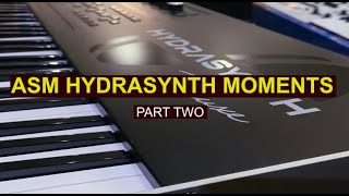 ASM Hydrasynth  Moments Part 2 Sound Demo [upl. by Moia813]