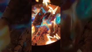 rainbow flame fire  interesting experiments of science [upl. by Anileme135]