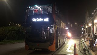 Bus Journeys Episode 21 m2 Long Ashton PampR to Cabot Circus South [upl. by Arukas]