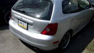 02 Civic Si Hatch Greddy Exhaust [upl. by Eittol]