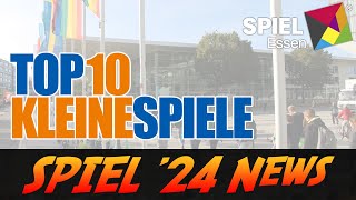 SPIEL 24  Top 10 Kartenspiele Partyspiele und kleine Brettspiele [upl. by Abil]