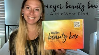 Meijer Beauty Box  May 2022  Budgetfriendly Box [upl. by Llerdnad]