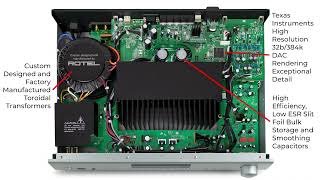 Rotel A12MKII Integrated Amplifier [upl. by Frasier]