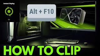 How To clip with Nvidia Geforce Experience [upl. by Ahsykal300]