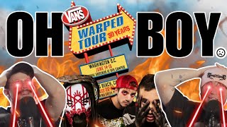 VANS WARPED TOUR RETURNS SICK NEW WORLD LANDS LINKIN PARK AND BAD OMENS UNLEASH MAYHEM [upl. by Amikay]