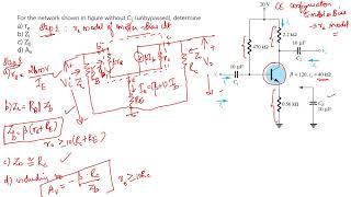 Emitter Biasre modelProblem Few Minutes Learning [upl. by Liagiba]