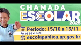 Chamada Escolar Unificada continua para interessados em estudar nas escolas de Macapá e Santana [upl. by Drofniw617]