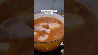 Easy way to cook stew quick africansoup africansoup stew food dinner tutorial chitchatnpans [upl. by Eladnyl]