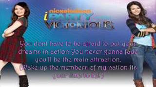 Iparty with victoriousLeave it all to shine Lyrics [upl. by Tnarud651]