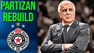 Partizan Total Rebuild  Pokusevski Lundberg Ntilikina Brown Bonga Marinkovic Jones [upl. by Assirehc170]