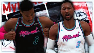 NBA 2K18 Miami Heat City Edition Jersey amp Court Tutorial [upl. by Aicittel]