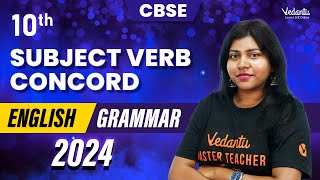 Subject Verb Concord  Class 10 English  CBSE 2024 🔥 Sandra Maam [upl. by Elaval]