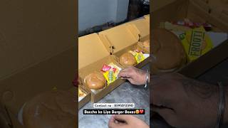 Baccho ke Liye Burger Boxes😍❤️ Indian Street Food [upl. by Barker]