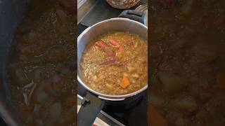 Linsen Eintopf nach AndisFrauArt 😍😋😛 linsensuppe linsen mittagessen rock music opelrockse [upl. by Krischer]