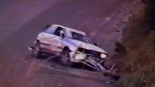 1000 Lakes Rally Finland crash compilation 19851994 [upl. by Atinat]