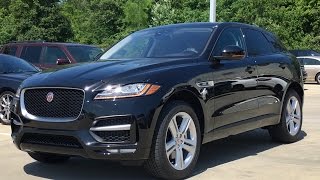 2017 Jaguar FPACE Sport FULL REVIEW Start Up Exhaust [upl. by Menashem]