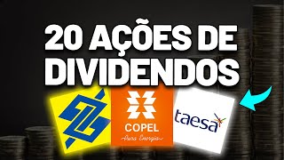 MELHORES AÃ‡Ã•ES PERENES PARA DIVIDENDOS  AÃ‡Ã•ES DE BANCOS SEGURADORAS ELÃ‰TRICAS e SANEAMENTO [upl. by Andrej]