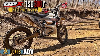 GPX tse300r First Ride Review [upl. by Kelwen896]