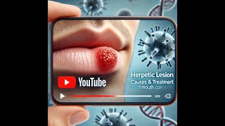 why a person get recurrent herpetic lesion around mouth corner [upl. by Veronique]