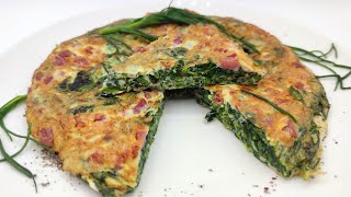 frittata con agretti barba di frate [upl. by Rfinnej]