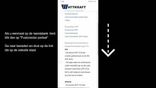 Huawei FusionSolar app installeren Android telefoon [upl. by Serene]