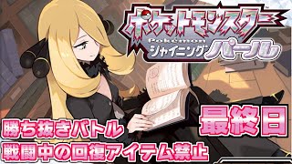 【RVC】10数年ぶりのシンオウ地方 最終日 VSシロナ【ポケモンBDSP】 [upl. by Nairim]