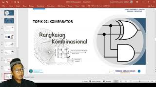 Rangkaian Kombinasional  Komparator [upl. by Denise]