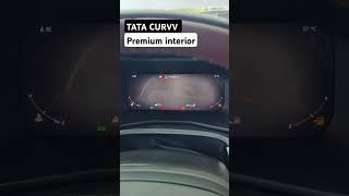 Tata curvv premium interior shorts [upl. by Ralaigh]