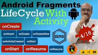 Fragments  Part 4 Lifecycle amp correlation with Activity [upl. by Neona]