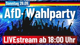 LIVE  Wahlparty aus Berlin [upl. by Eleumas]