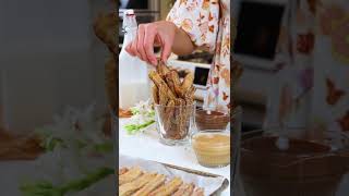 How to Make AirFryer Churros  airfryerrecipes airfryercooking healthydesserts easydessert [upl. by Calderon]