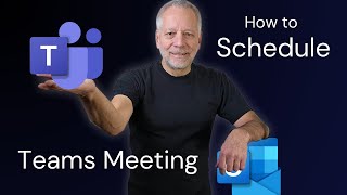 How to Schedule a Teams Meeting in Outlook  Microsoft 365 [upl. by Newsom23]